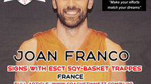 Free Agency Client Joan Franco Signs in France